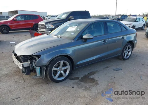 2015 Audi A3 2.0T Premium from USA, damaged, VIN WAUBFGFF0F1001824